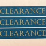 CLEARANCE