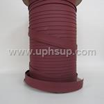 ACB318R-2 Auto Carpet Binding,  #318 Maroon,  3/4" wide, two edge turned, 100 yds. (PER ROLL)
