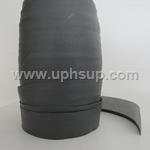 ACB311R Auto Carpet Binding,  #311 Dark Grey, 1.25" wide, one edge turned, 100 yds. (PER ROLL)