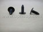 ATF27-5625R AUTO TRIM FASTENERS #5625: Nylon Shield Retainer, black nylon 1/4" (6.4 mm) hole size, 11/16" head diameter, 0.095" - 0.540" panel range  (50 PCS.)