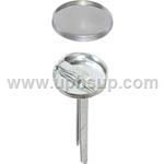 BMP22P2-1 Button Parts, Prong Buttons (Clinch Buttons), with rust resistant shells, size 22, 2"L, 1 gross (PER BOX)