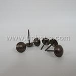 DN550FNNTK Decorative Nails #8 - Dull Dark French Natural, 7/16" diameter, 3/4" shank, 1,000 pcs. (PER BOX)