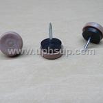 FGL20MMPLT Furniture Glide - 7/8" Tan Rubber Cushion, 3/4" shank (EACH)