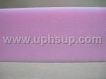 JK02024082 Foam #1845 Quality Firm (pink), 2" x 24" x 82"  (PER SHEET)