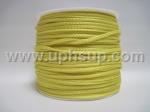POR14 Poly Rope Cord, 1/4" yellow (PER YARD)