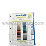 SAMTHSCHART Sample Card - #92 Sunguard Thread