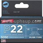 STP224 Staples - Arrow 224 Plier Type 1/4" (PER BOX)