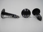 ATF55-5995 AUTO TRIM FASTENERS #5995 : Hood Seal Retainers: 5/16" (8 mm) hole size, 1-7/16" stem length, 3/4" head diameter, black nylon (25 PCS.)