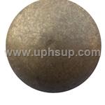 DN7252-N5/8 Decorative Nails - Natural, 5/8" diameter, 5/8" shank, 250 pcs. (PER BOX)