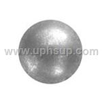 DN6985-ZPM5/8 Decorative Nails - Zinc Plated Matte Pewter, 11/16" diameter, 5/8" shank, 250 pcs. (PER BOX)