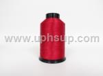 THVP610 Thread - Vision Outdoor Embroidery Thread, #610 Jockey Red, polyester size 40; 5,500 yard spool (EACH)