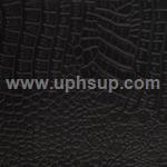 VLD47 Denali Vinyl - Black Croc, 29 oz., 54" (PER YARD)