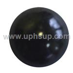 DN7160-BL1/2-100 Decorative Nails - Black Lacquer, 7/16" diameter, 1/2" shank, 100 pcs. (PER BAG)