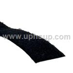 V1LPSBL *LOOP ONLY Fastener, Stick-On Pressure Sensitive, Black, 1", 25 yards (PER ROLL)