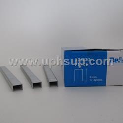 STBE7106 Staples - Galvanized BeA #7106 - 1/4", 10,000 pcs. (PER BOX)