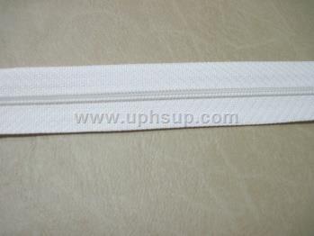 ZIP3N03OW Zippers - #3 Nylon, Off White, 100 yds. (PER ROLL)