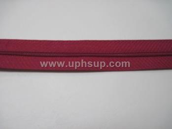 ZIP3N16LP Zippers - #3 Nylon, Love Pink, 100 yds. (PER ROLL)