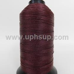 THC708Q Contrast Thread-T-270 BONDED NYLON Thread, #708Q Wine, 8 oz. spool