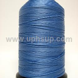 THC715Q Contrast Thread-T-270 BONDED NYLON Thread, #715Q Cathay Blue, 8 oz. spool