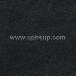 SYNJBLK Synergy II Suede Performer Backed, Jet Black Automotive Cloth, 58" wide (PER YARD)